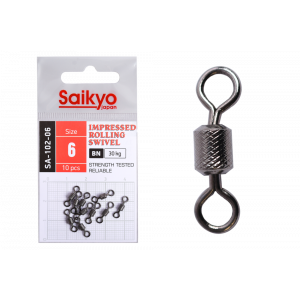 Вертлюг Saikyo SA-102-06 - 10 шт (30кг) Вертлюг Saikyo SA-102-06 - 10 шт (30кг)