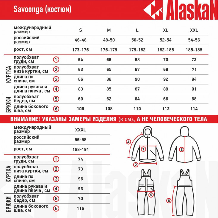 Костюм зимний Alaskan Savoonga