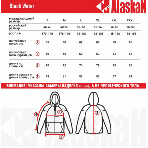 Куртка флисовая Alaskan Black Water