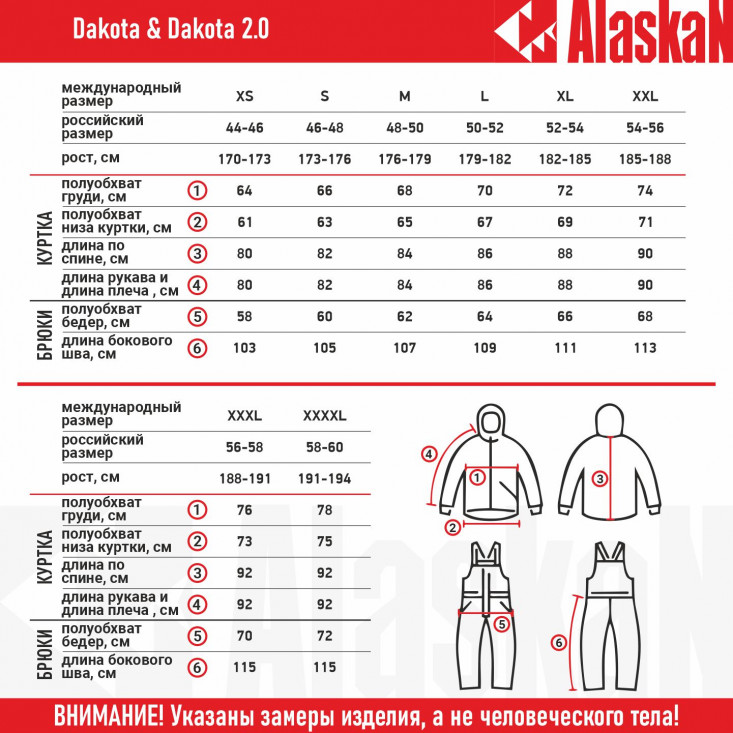 Костюм зимний Alaskan Dakota